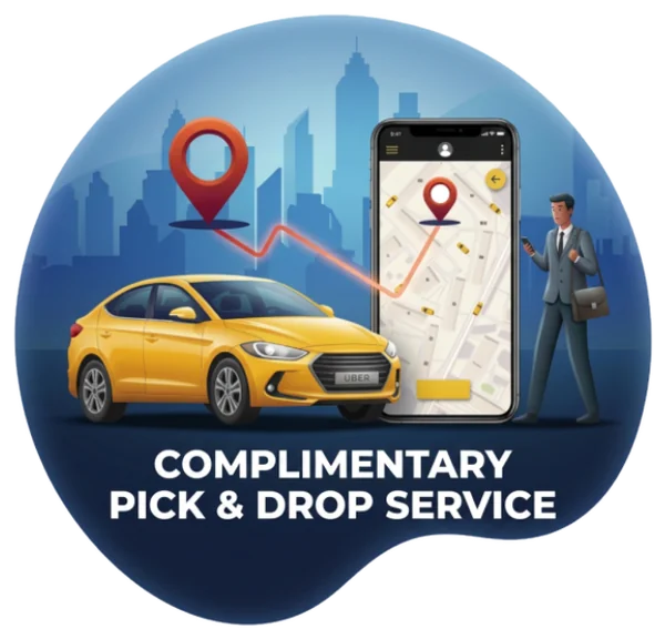 Complimentary Pickup & Drop Service for Sattva Kaveri Siri site visits